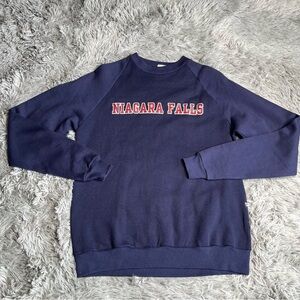 Beaver Creek Sweatshirt Womens Large Vintage Made in USA Niagara Falls New York